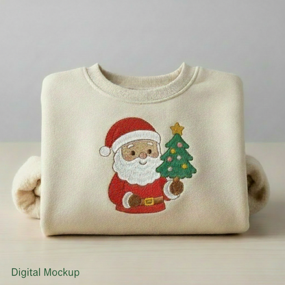 Santa Baby Embroidery Collection - 5 Cute Baby Santa - Machine Embroidery Designs